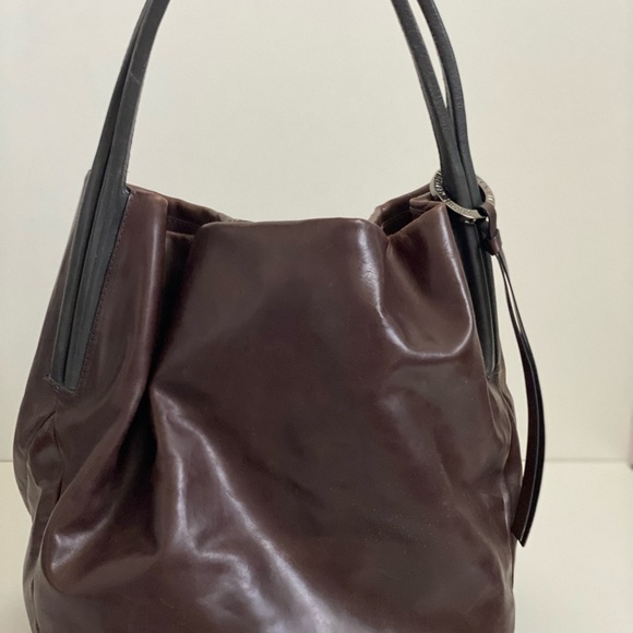Stuart Weitzman Large Genuine Leather Bag - Picture 1 of 8